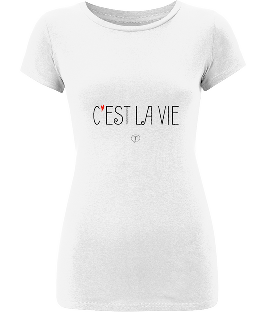 C'est La Vie Slim Fit Tee